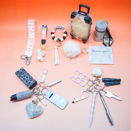 Women's Self Defense Keychain Kit