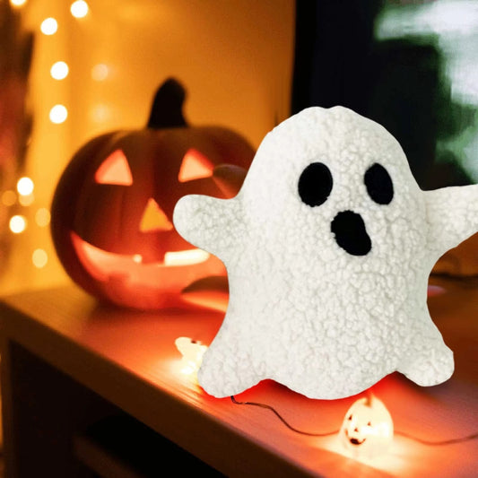 Plush Ghost Pillow - Halloween Home Decor